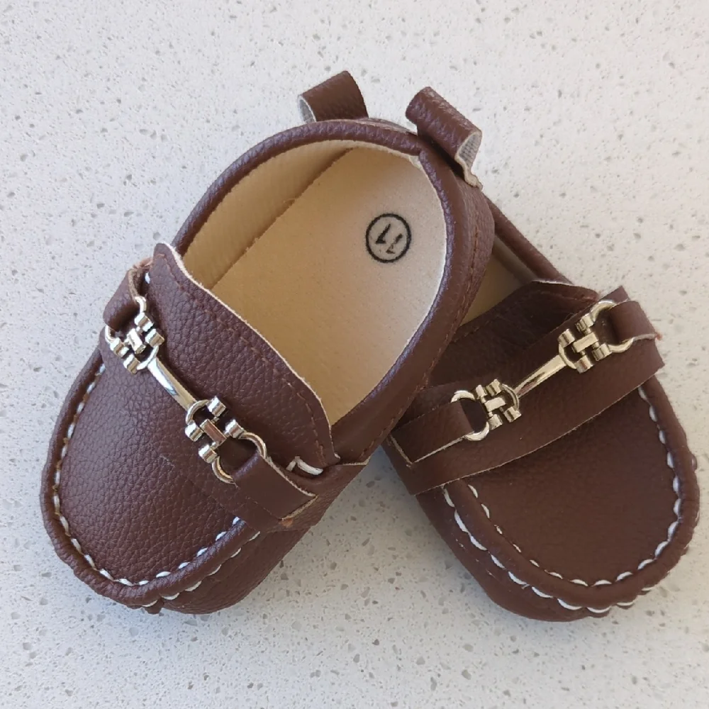 Brown Kids Loafers